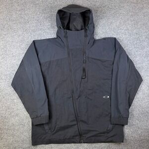 Oakley FGL Sector Jacket 3.7 Mens XL Black Hooded Software Style Technical Japan
